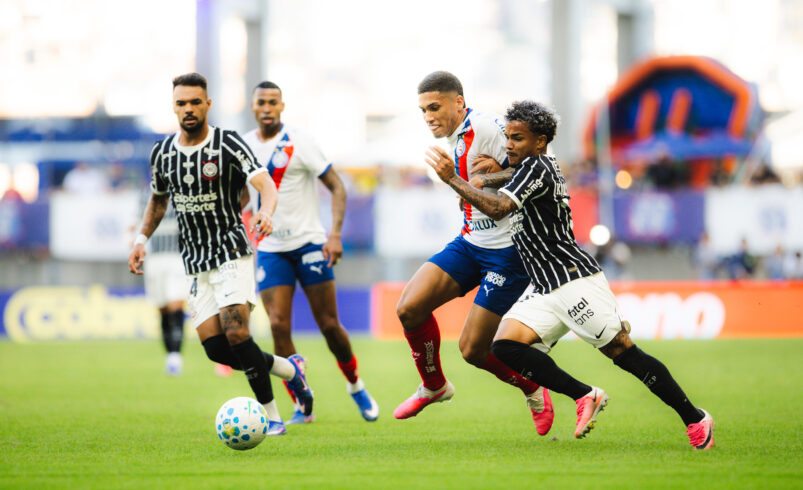 em jogo de muita intensidade, bahia e corinthians empatam na fonte nova (2)