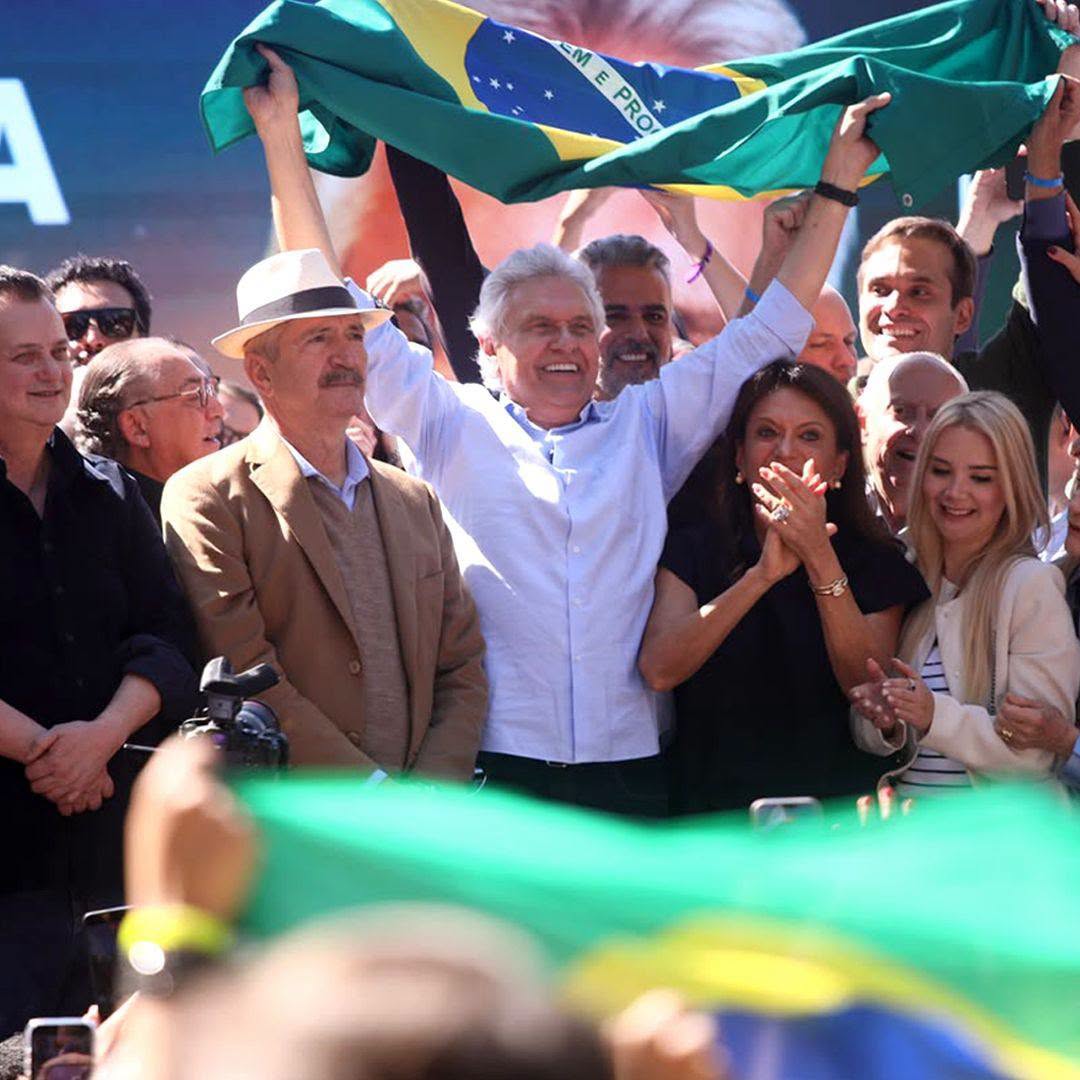 PSD oficializa candidatura de Caiado à presidência da República