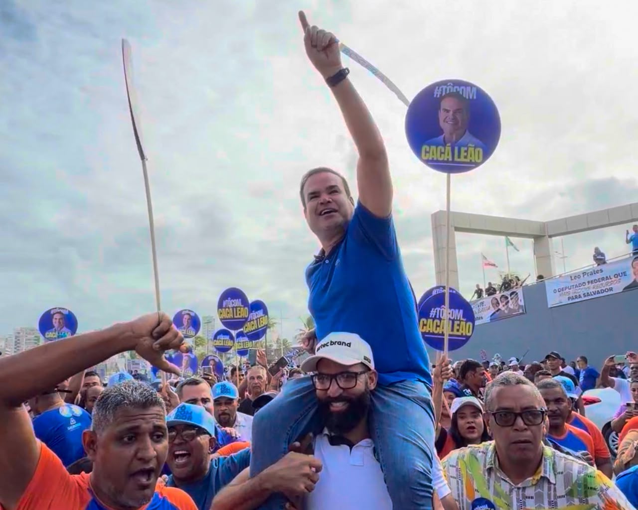 ‘Vimos uma forte conexão entre capital e interior’, diz Cacá Leão durante convenção da oposição