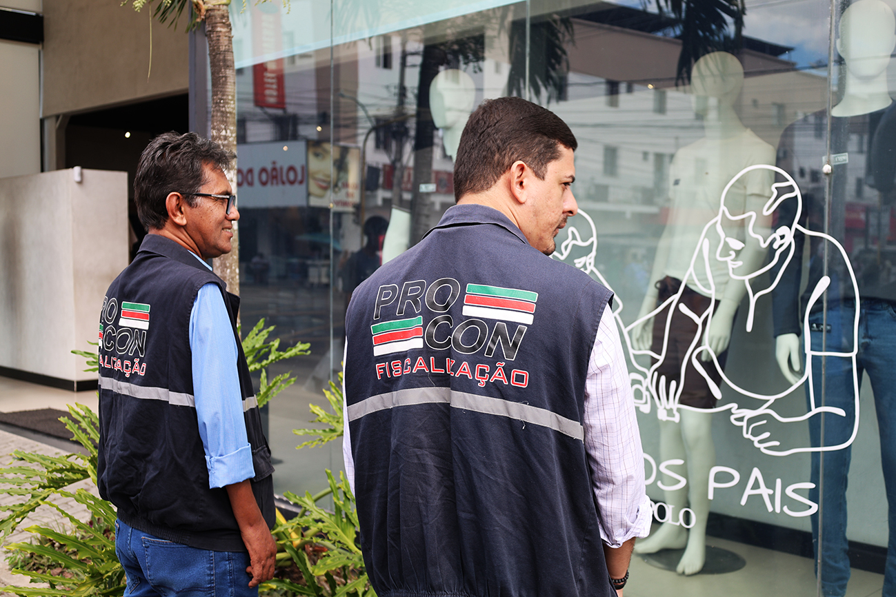 Procon e OAB intensificam fiscalização no comércio para o Dia dos Pais