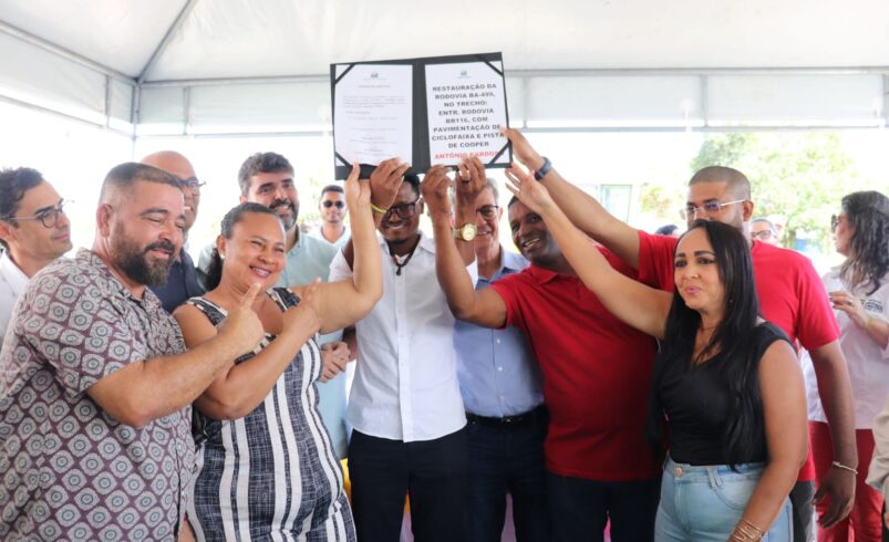 inclusão digital e obras de saneamento e infraestrutura ampliam acesso em antônio cardoso, pedrão, capim grosso e coração de maria