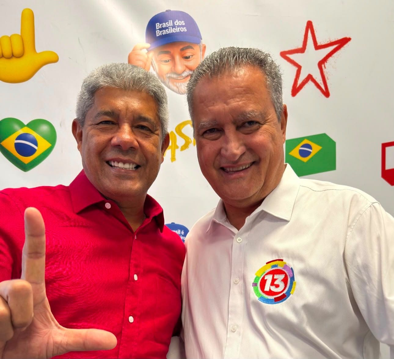 Presente na convenção de Lula, Rui reafirma meta de 5 milhões de votos de frente na Bahia para o presidente