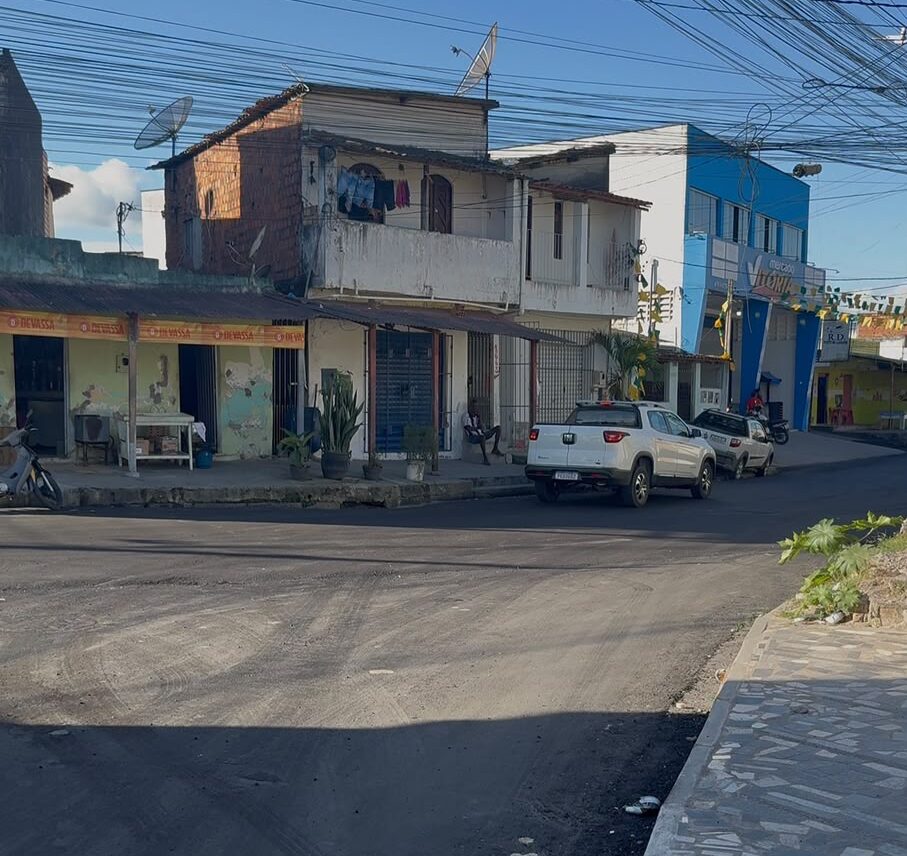 Rua Concórdia recebe 100% de recapeamento asfáltico no CASEB