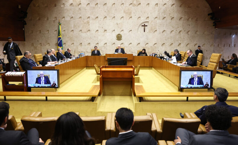 STF encerra sessão sem definir casos sobre Moraes e Mendonça