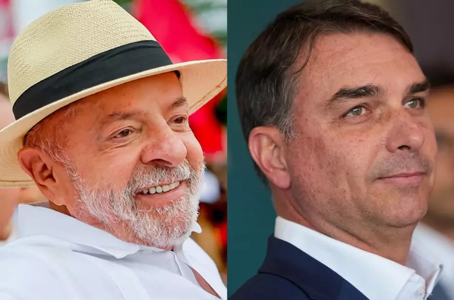 lula tem e flávio bolsonaro em eventual turno, diz datafolha