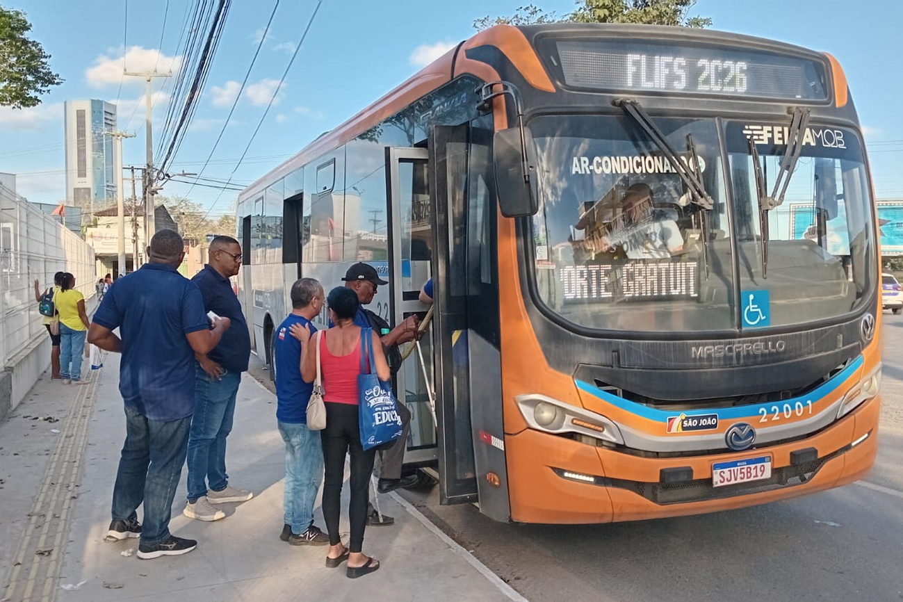 Transporte gratuito facilitou acesso do público ao FLIFS 2026