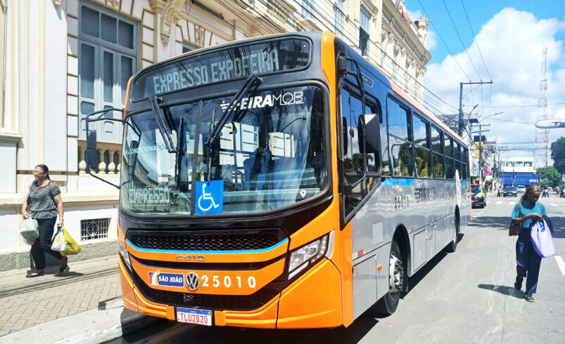 Mais de 32 mil passageiros utilizaram o transporte gratuito para a Expofeira durante os oito dias de evento