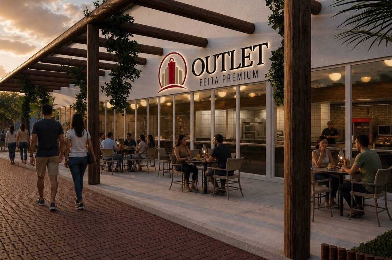 Feira de Santana vai ganhar novo shopping outlet com foco em compras, gastronomia e entretenimento