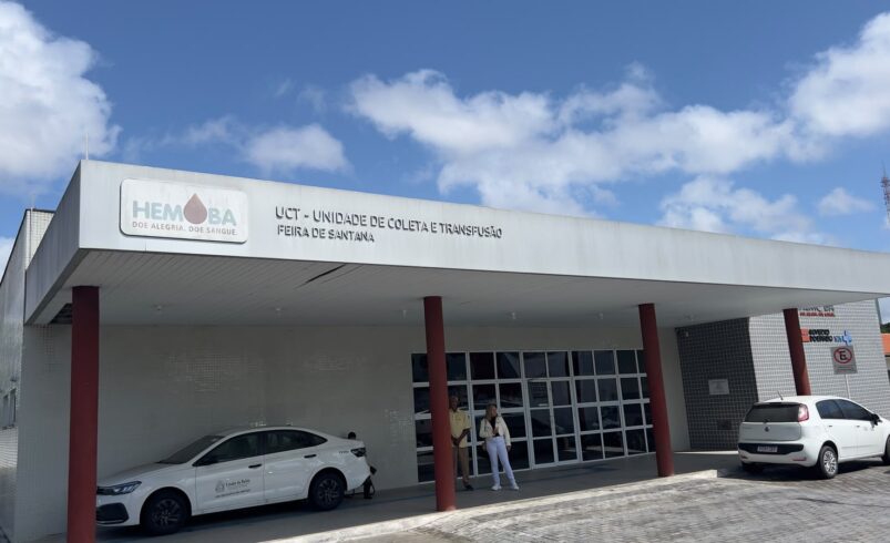 Estoque de sangue preocupa Hemoba e mobiliza doadores em Feira de Santana